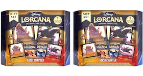 Disney Lorcana TCG The First Chapter Gift Set 2x Lot